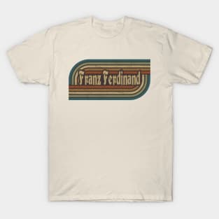 Franz Ferdinand Vintage Stripes T-Shirt